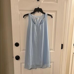 Women's Light Blue Sleeveless Nightgown